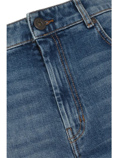 Jeans straight leg wkdargento in denim di cotone WEEKEND MAX MARA | 2615181091600005